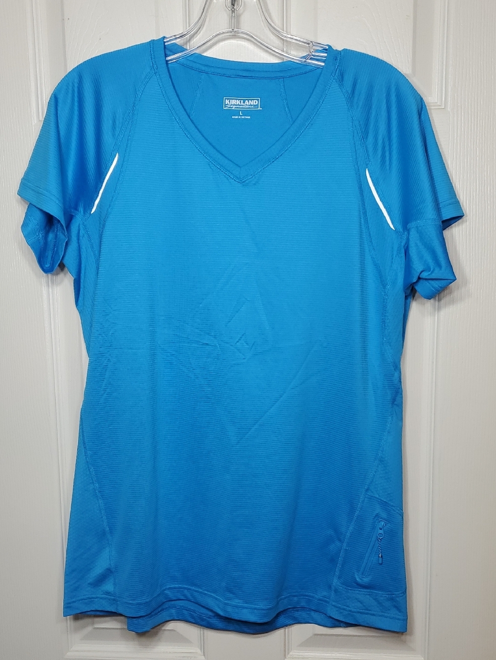 Kirkland Athletic Blue Top Running Activewear Workout
